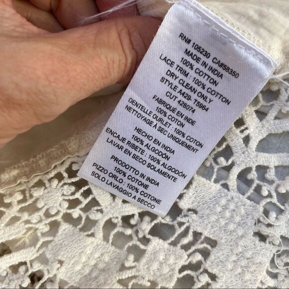 Joie Boho Peasant Blouse size small - Picture 10 of 10